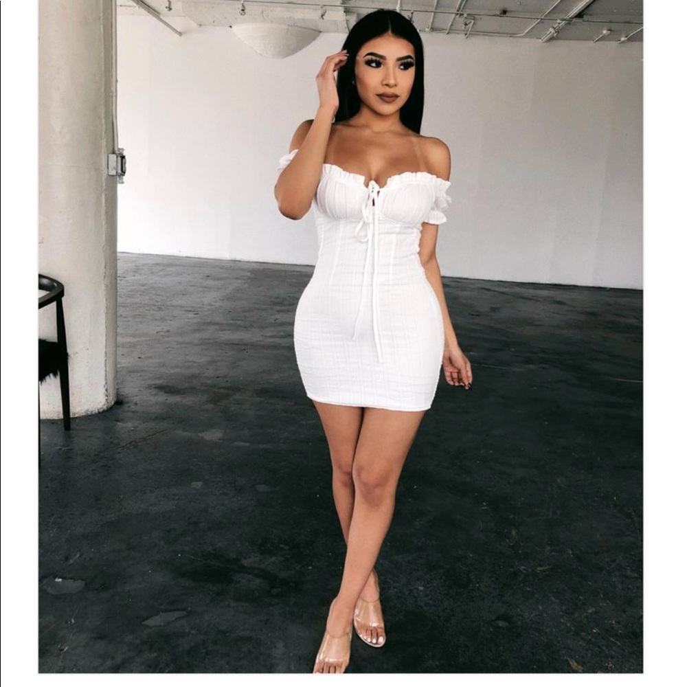 Brand new off the shoulder dress